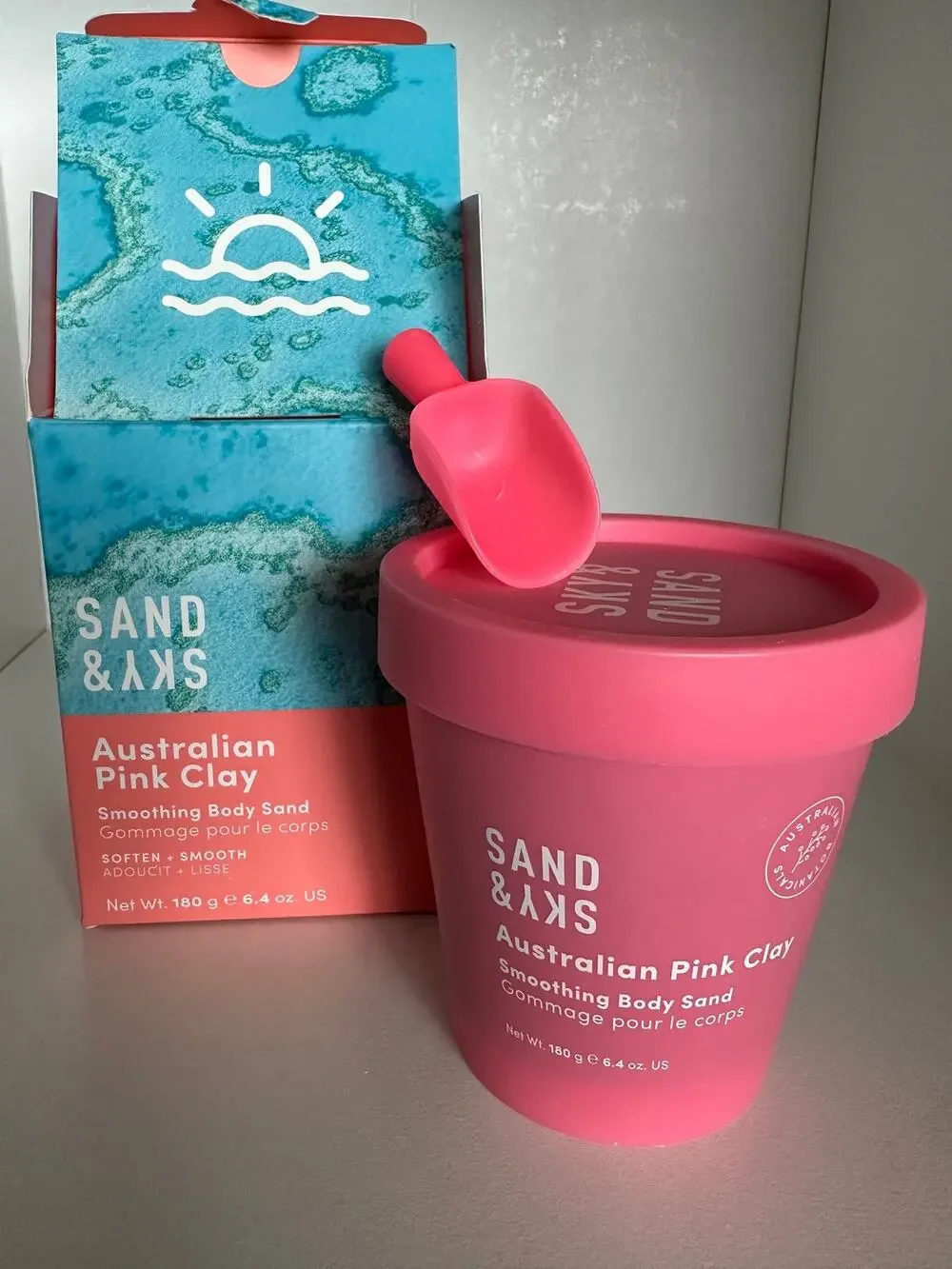 Australian Pink Clay Smoothing Body Sand